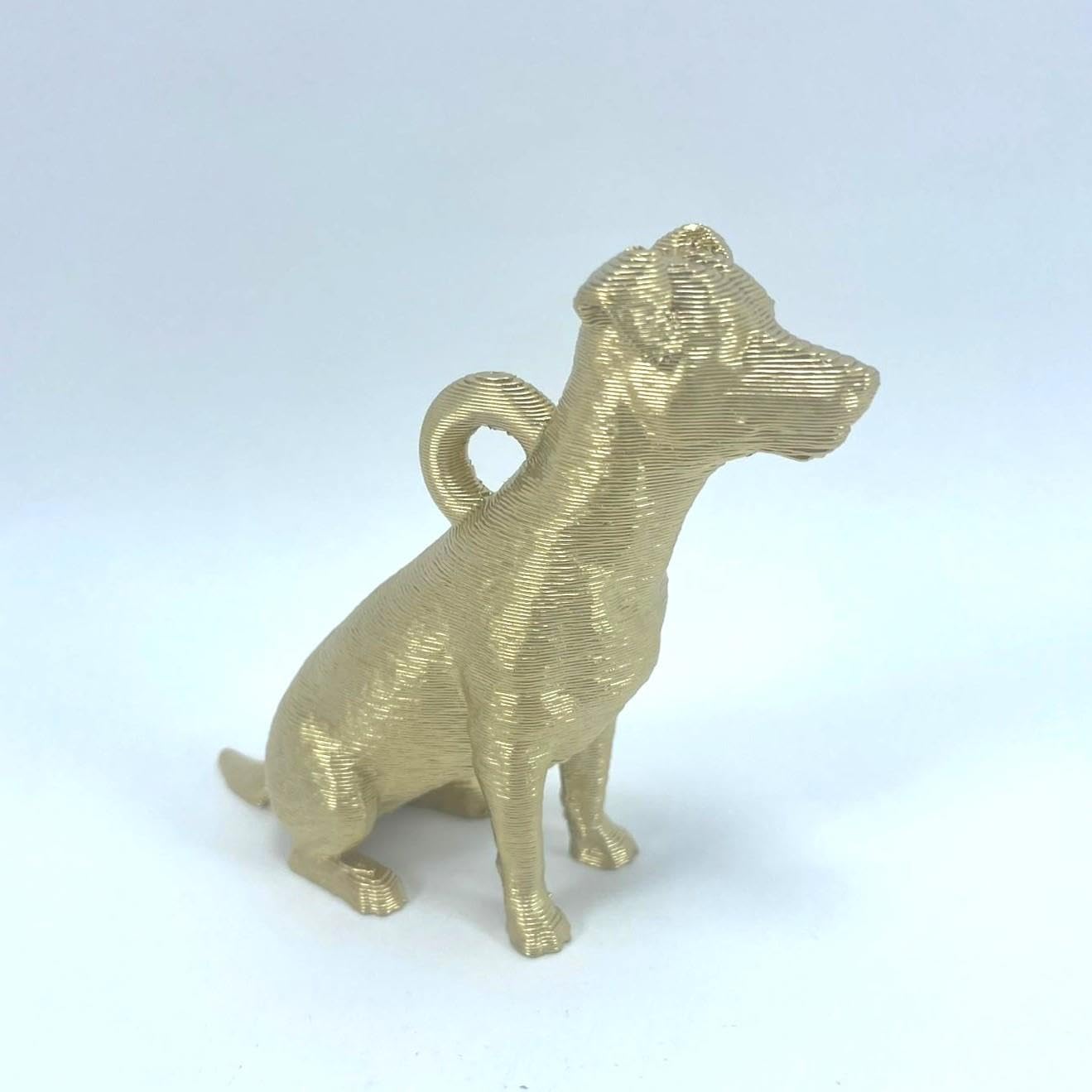 3D Cabin Gold Jack Russell Dog Christmas Tree Bauble Decoration Ornament For Christmas Xmas Noel