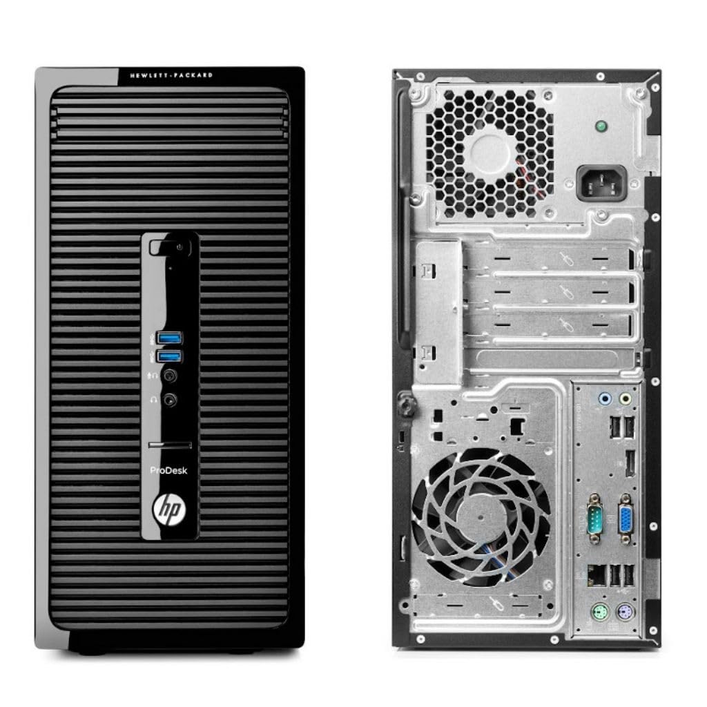 HP ProDesk 400 G3 Mini-Tower MT Desktop Computer (Renewed)