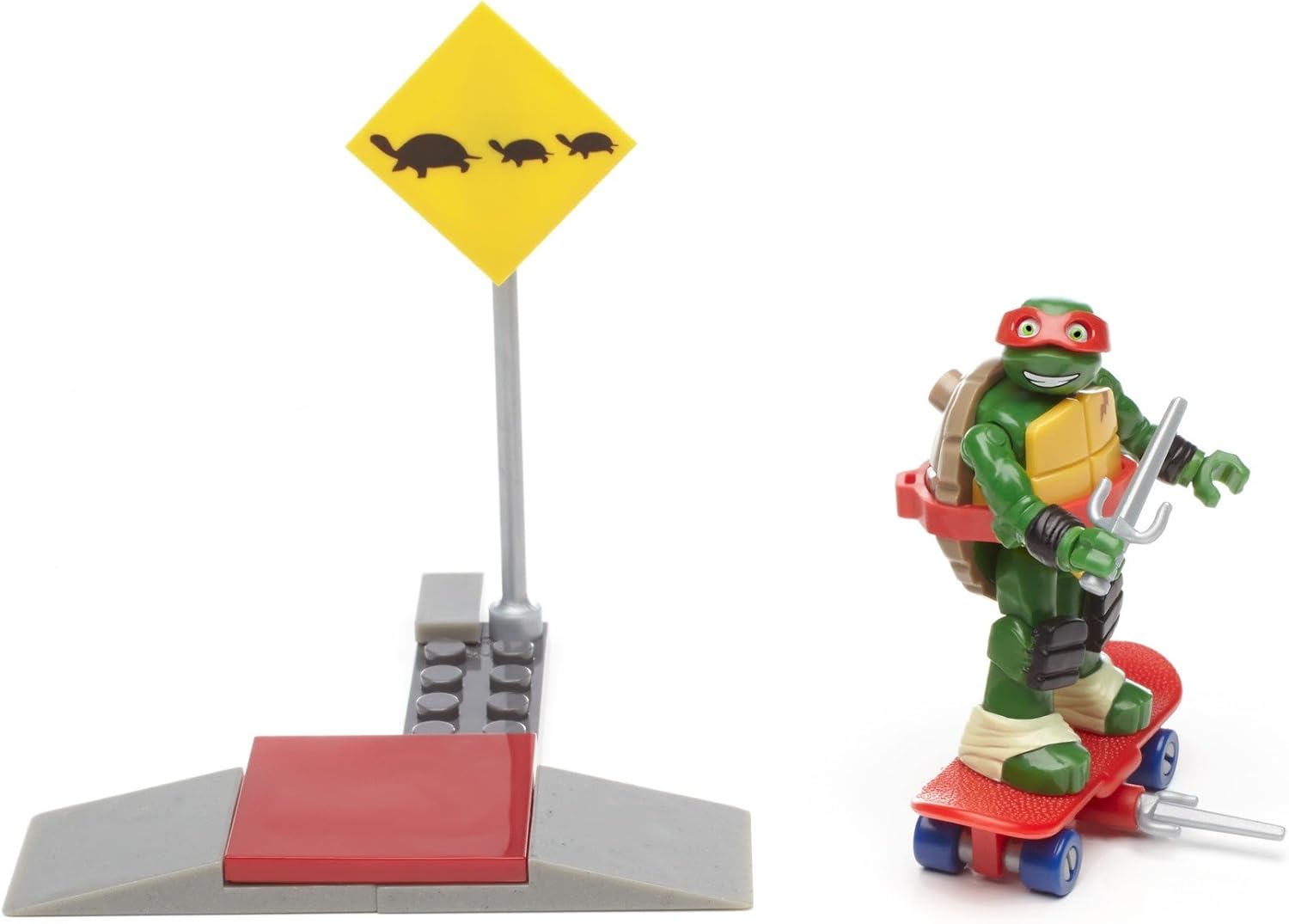 Mega Bloks Teenage Mutant Ninja Turtles Raph Skate Training Pack