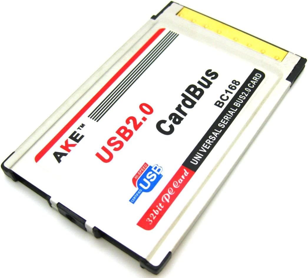 Amazon.com: 2 Port Hidden Inside USB 2.0 USB2.0 Hub to PCMCIA PC Card ...