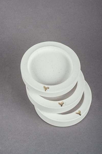 Rayher 34409102 Raysin 100 Polvere di Ceramica, Gesso da Colare, Sacchetto 4 kg, Asciuga all’Aria, Inodore, per Uso Hobbistico e Progetti Creativi, Colore Bianco - 3