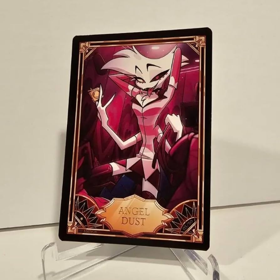Amazon.co.jp: Hasbin Hotel Angel Dust Trading Card : Toys & Games