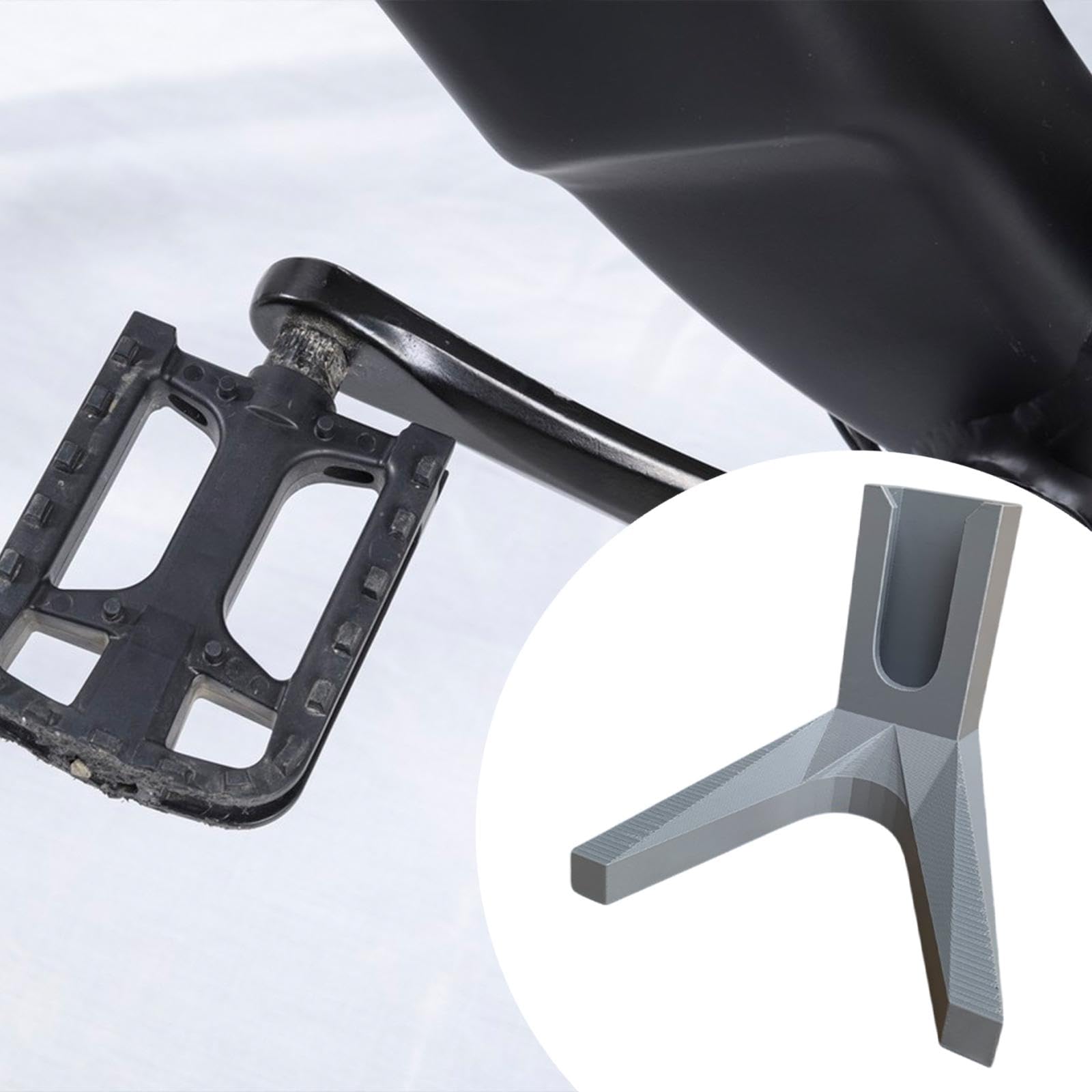 rockible Fahrrad Kurbel Kickstand, Fahrradständer Mountainbike, Erwachsene Flashstand Slim X Fahrradständer, MTB Road Fahrrad Side Kickstand, Bike 