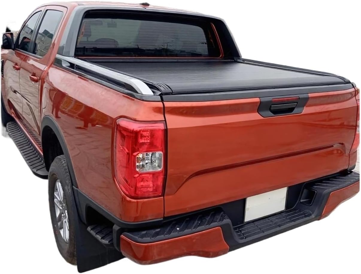 Roller Shutter Lid Pickup Retractable Tonneau Cover Compatible with Ford Ranger Raptor Wildtrak XLT T6 T7 T8 T9 Xls Xl truck tonneau covers