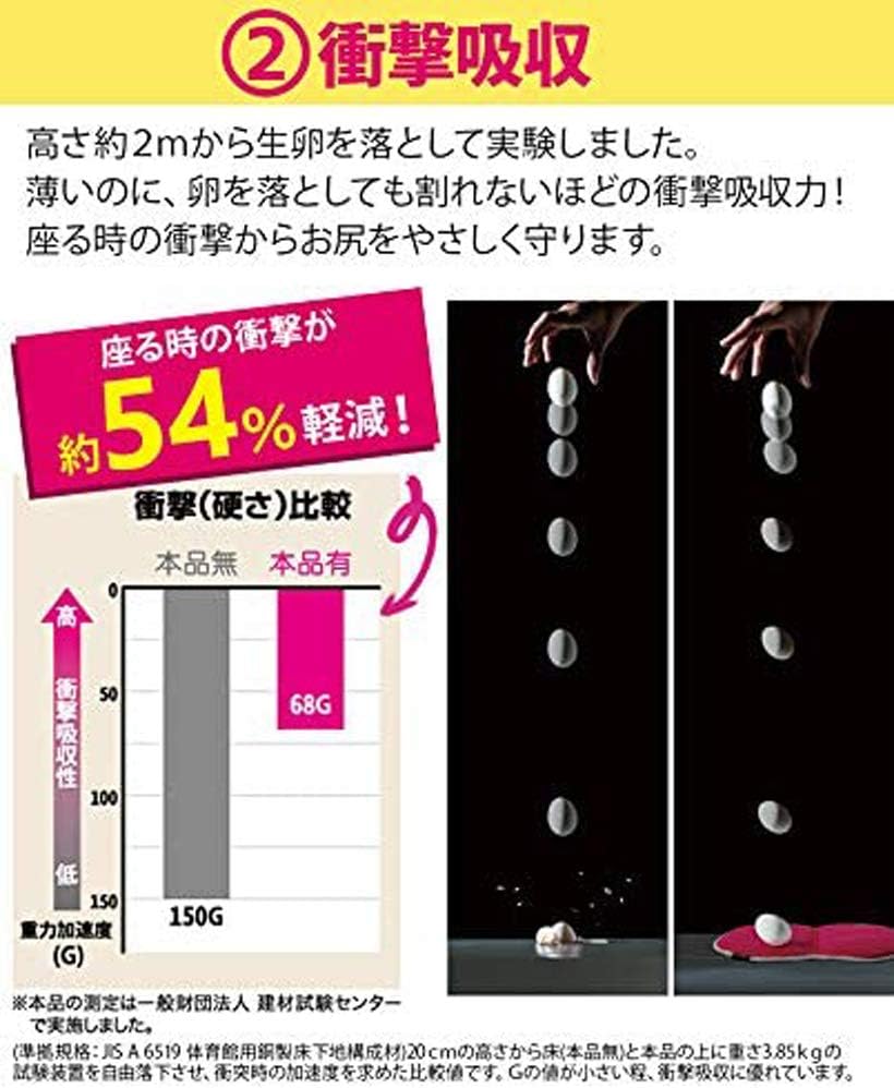 NEIGHBOR CLOWN どこでもマルチクッション 軽量 折りたたみ 1人用 シングル 低反発 チェアクッション レジャーマット レジャーシート 座布団 RCステッカー付