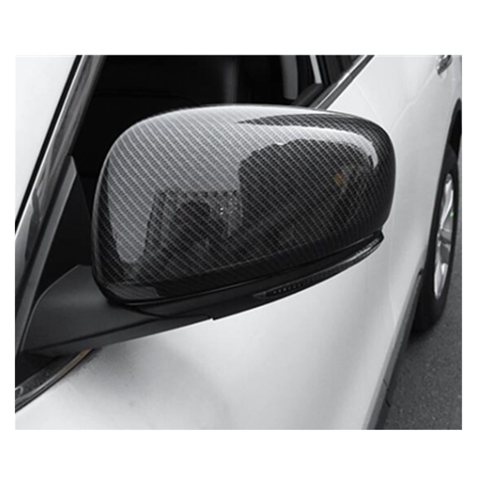 Coques Rétroviseur 2 Pièces Housse De Rétroviseur De Voiture Pour