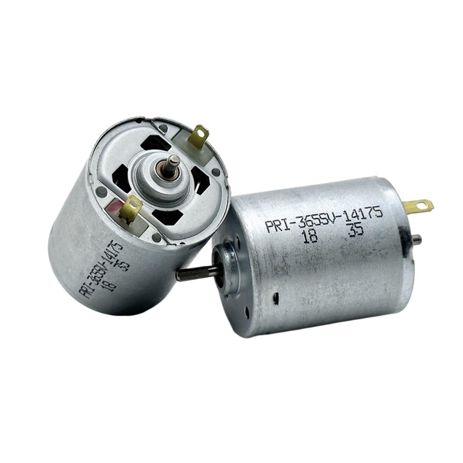 AARTERZZA RP-365-SV-14175 DC Electronic Starter DC 12V-24V Dual Shaft 365 Electronic Starter for Sweeping Robot Walking Wheel Sweeper