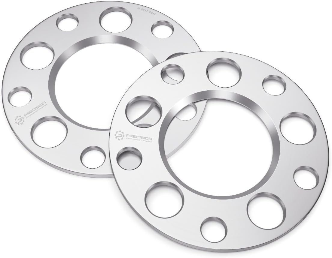 StanceMagic - 2pcs 3mm Hubcentric Wheel Spacers (5x112, 66.6mm Bore, No Lip) Compatible with Audi A4 S4 A5 S5 A6 S6 A7 S7 A8 Quattro B8, 2019+ BMW (G-Chassis), and Mercedes Vehicles - 66.56mm