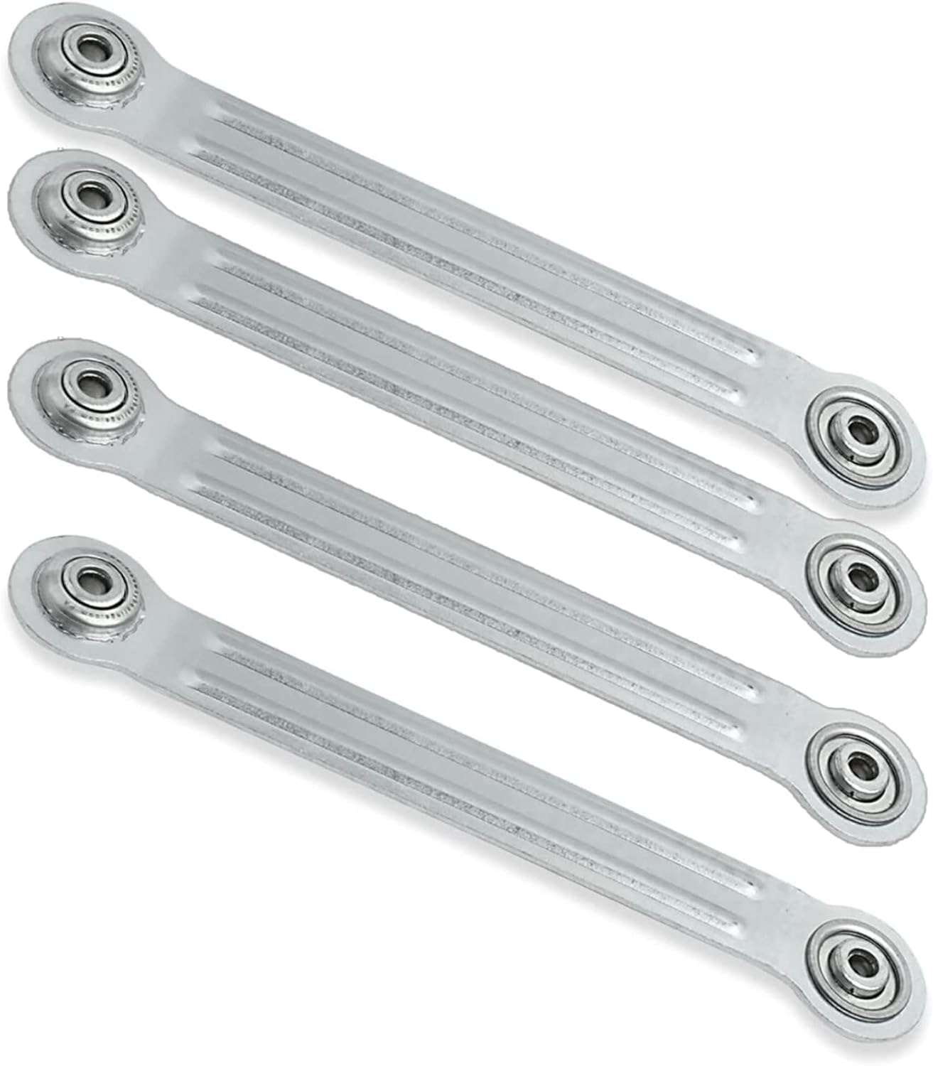 KOMORAX 4 PK Glider Bearing Arm 9"" Length, 7 1/2"" Hole to Hole Rocker Repair Parts Hardware Kit Replacement (9 Inches Long)