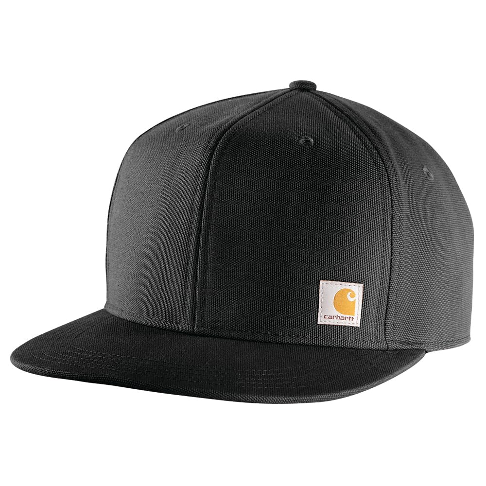 Men's Firm Duck Flat Brim Cap