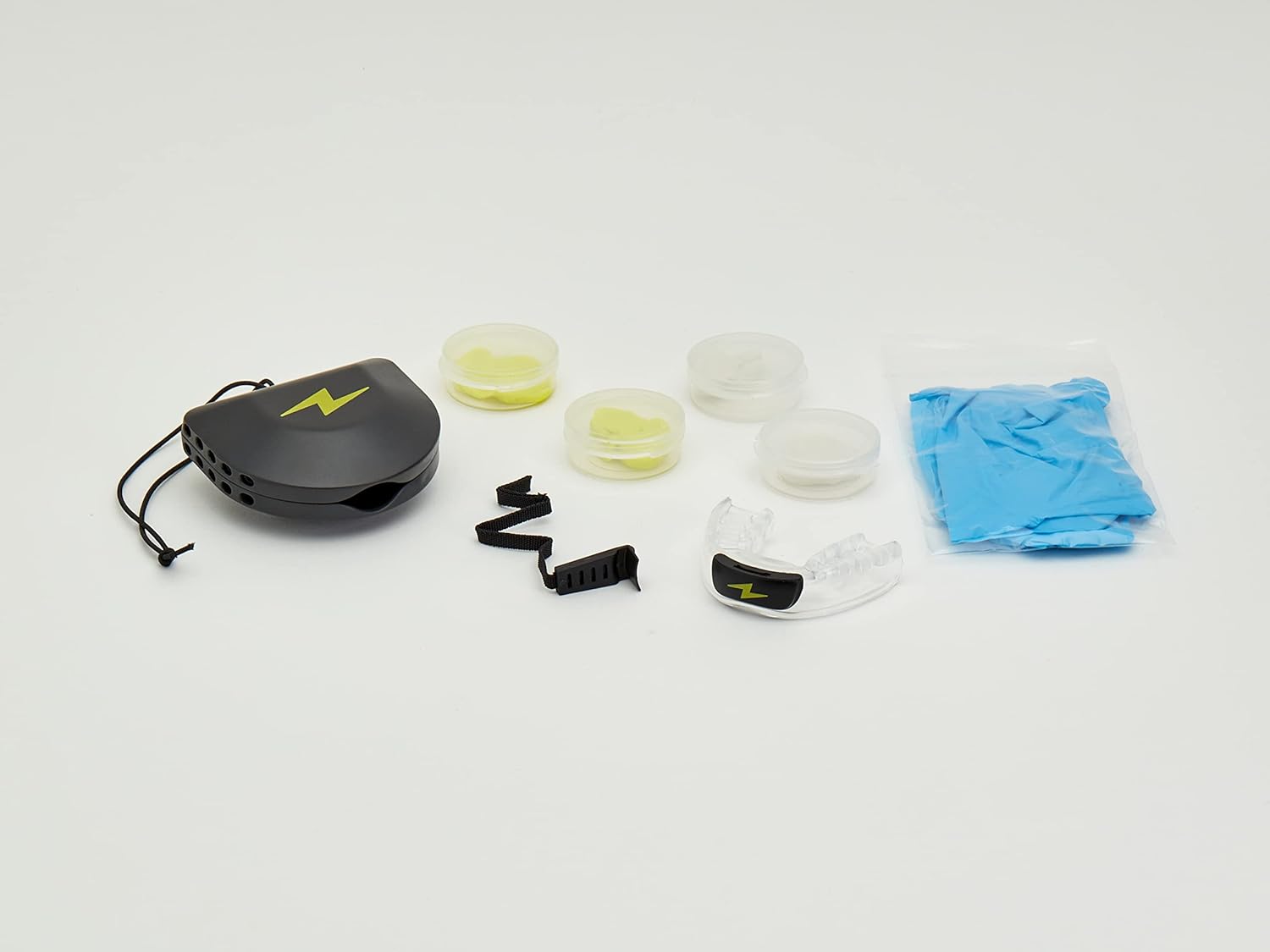 Zone Mouthguard Adult Sports Mouthpiece Starter Kit (Yellow). Comes with Adult Yellow Sports Mouthpiece, Carrying Case & Extra Putty : Sports & Outdoors