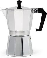Vista 14 de Primula Cafetera Clásica para Estufa de Espresso y Café, Olla de Moka para Preparación de Café Italiano y Cubano, Cafetera Greca, Cafeteras, 12