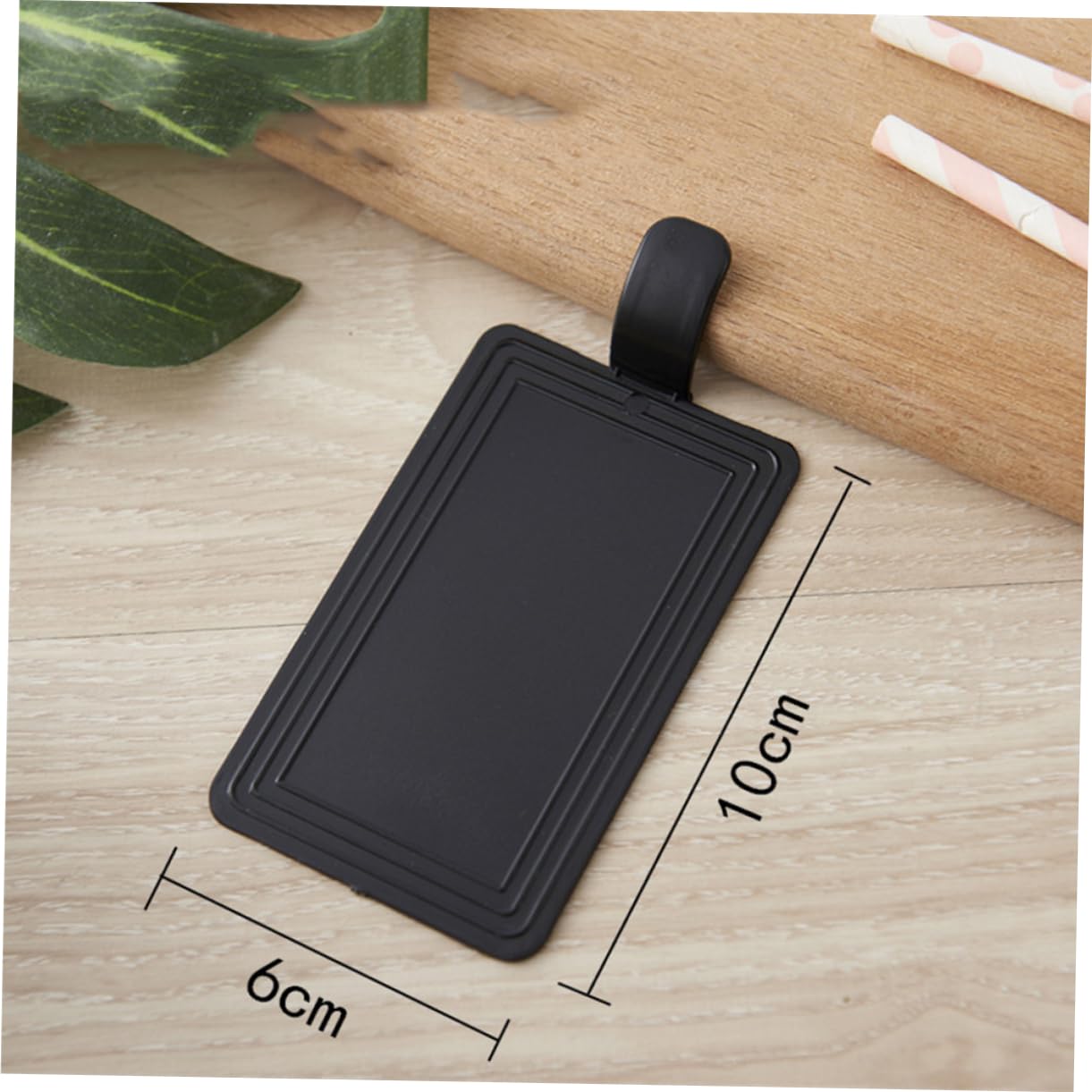 STOBAZA 100Pcs Black Rectangular Mousse Base Boards Cake Boards Tray for Birthday Wedding Cakes Dessert Display Base Reusable Easy to Clean