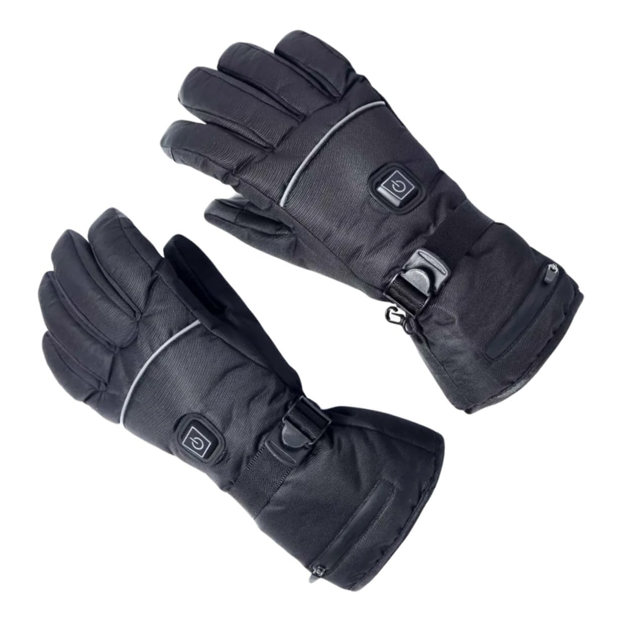 Toyvian Guantes Calefactables para Esquí de Invierno Modos de Calentamiento Automático Ajustables Talla M para Exteriores y Actividades al Aire