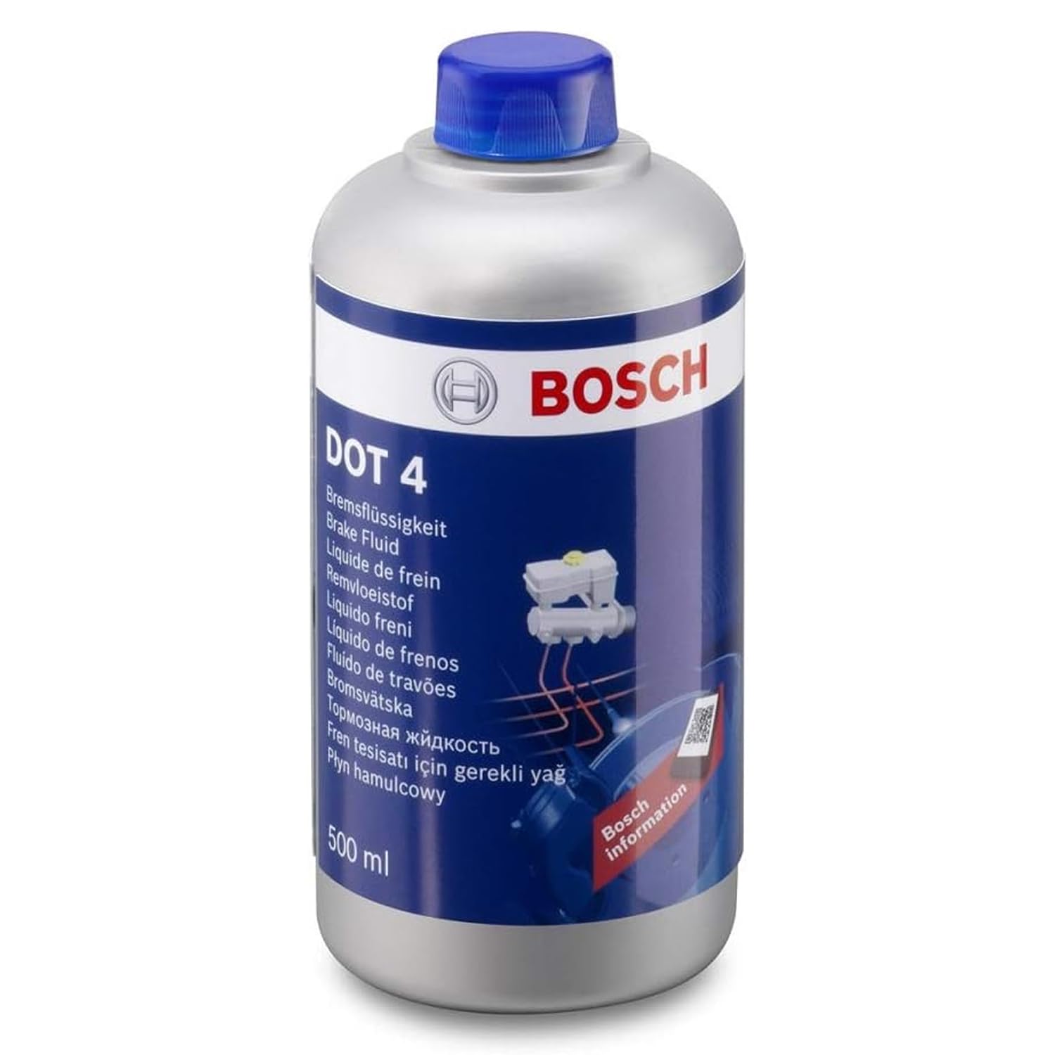 Bosch DOT 4 Brake Fluid - 0,5L