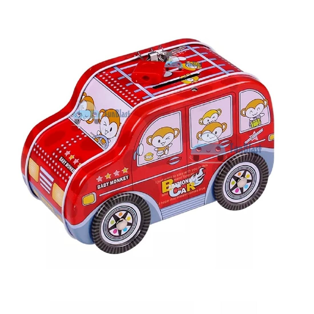 See full amazon price history chart for FunBlast Piggy Bank - Car Shaped Coin Box With Moving Wheel For Kids, Modern Piggy Bank For Kids, Coin Box For Kids, Money Bank For Kids, Birthday Return Gifts For Kids (Multicolor) FunBlast Piggy Bank - Car Shaped Coin Box With Moving Wheel For Kids, Modern Piggy Bank For Kids, Coin Box For Kids, Money Bank For Kids, Birthday Return Gifts For Kids (Multicolor) (B09PBLX2F8) Amazon Price History, Amazon Price Tracker