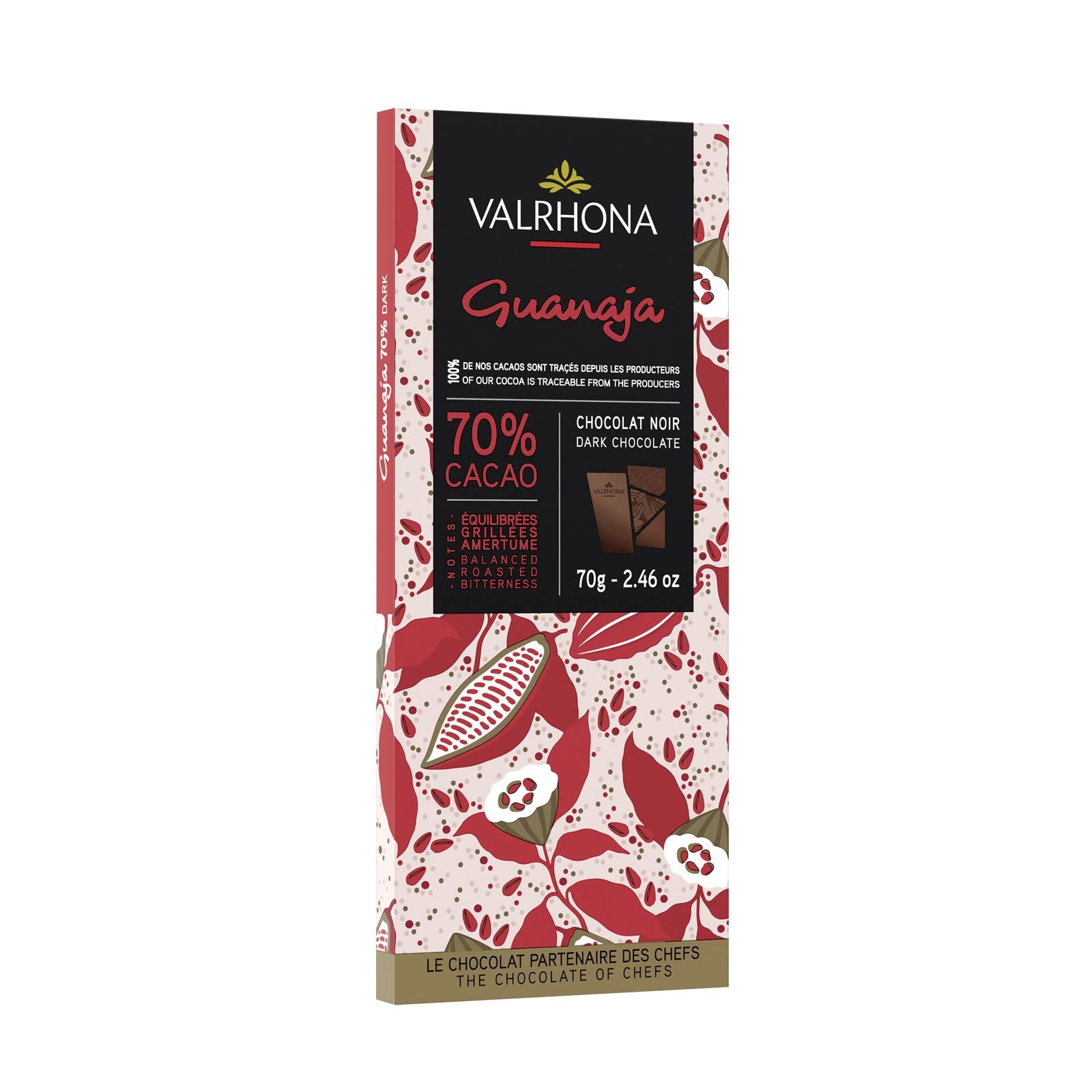 Tablette guanaja 70g - Valrhona