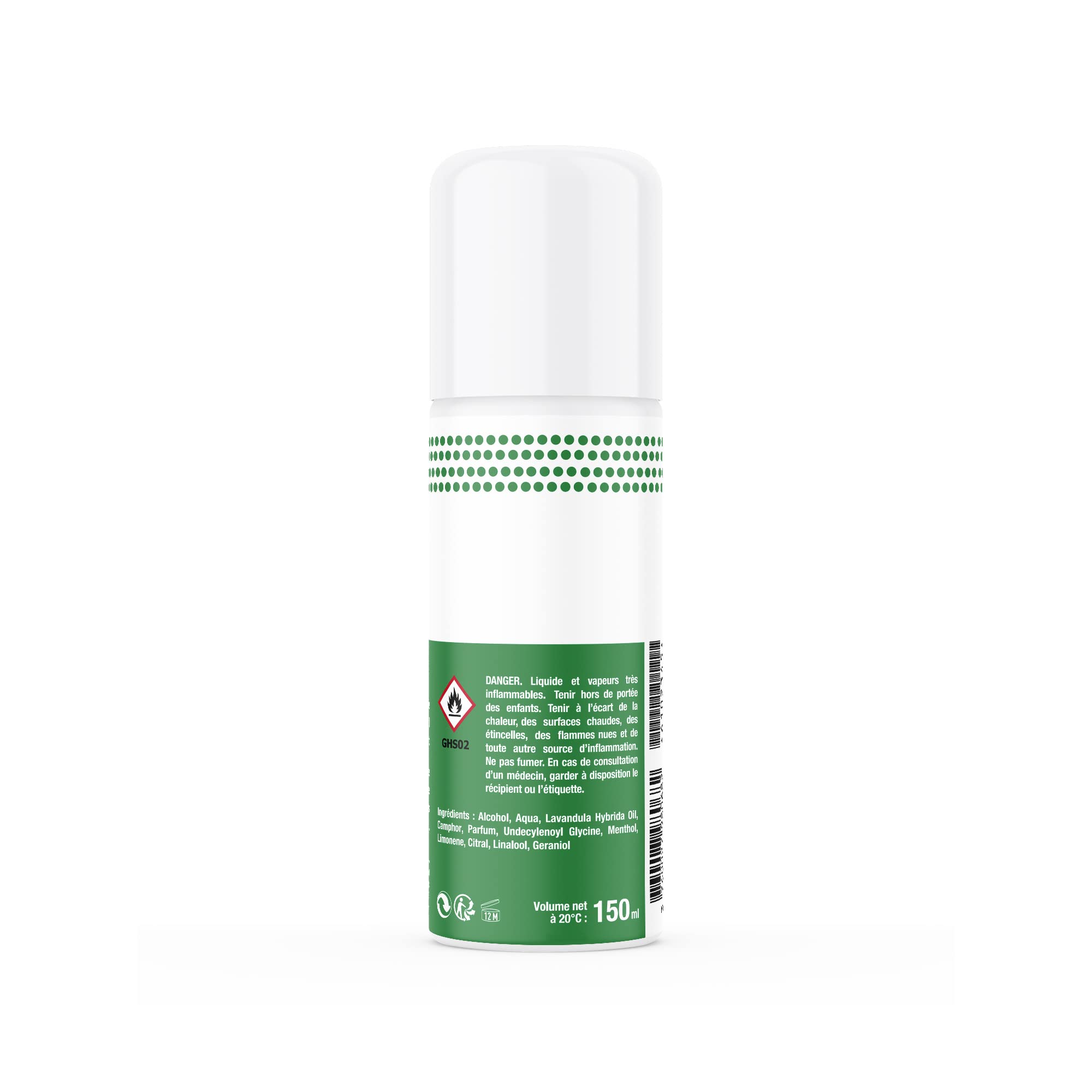 Set di 3 - Spray da passeggio - Igiene del piede e della scarpa - Spray 150 ml senza gas