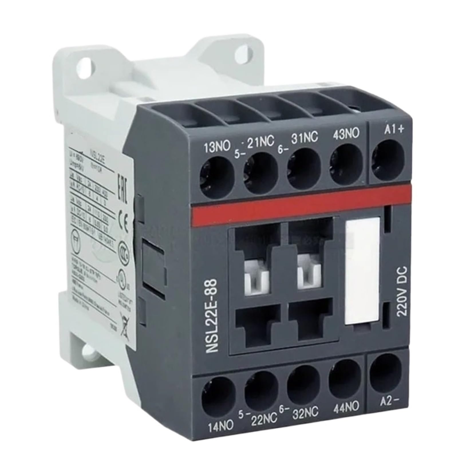 Relais CC NSL44E-88 évite les pannes de tension 220V sur circuit auxiliaire