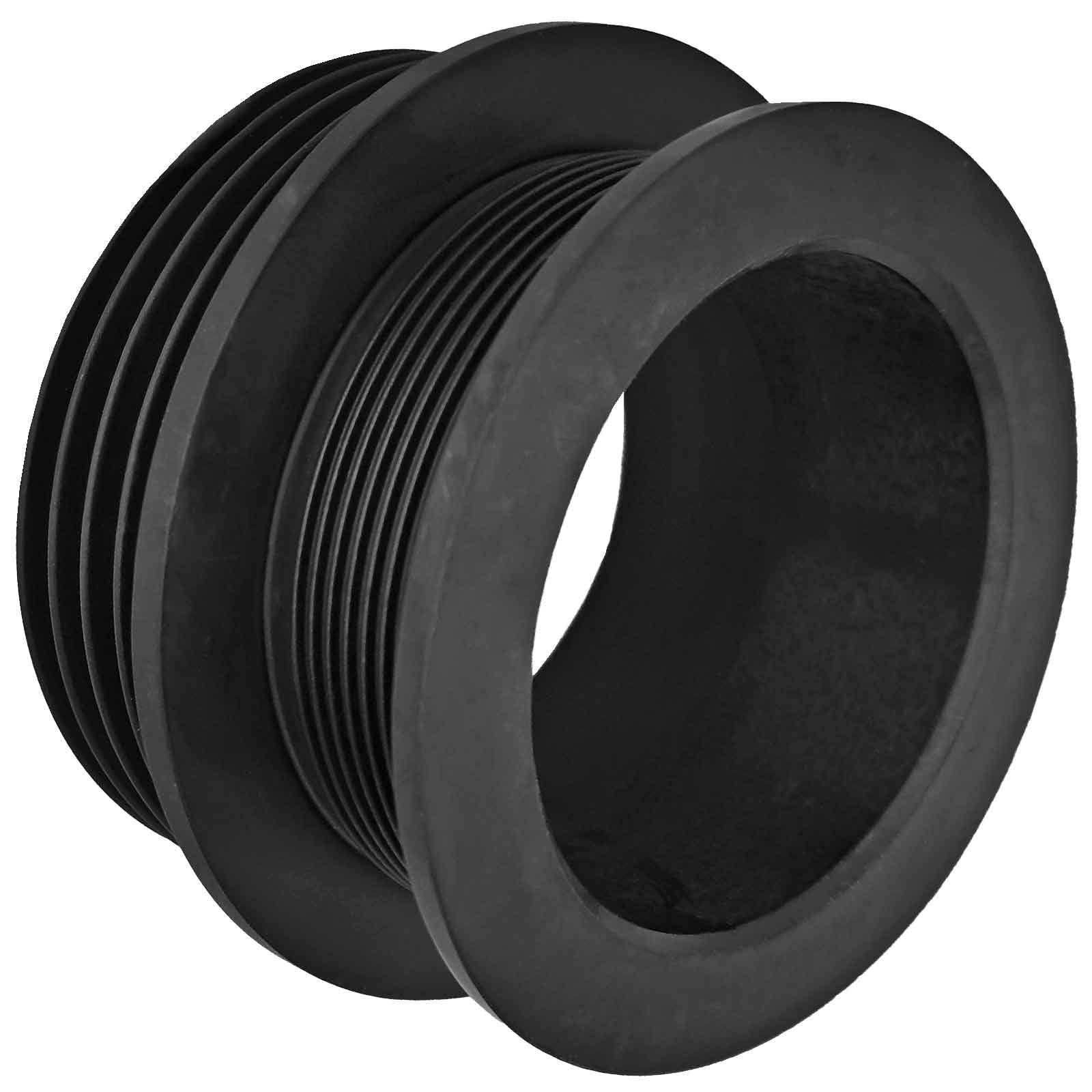 MegaHaustechnik HT Kombi-Adapter geeignet für verschiedene oder gleiche RohrØ und Materialien: 125-150mm x 110mm - Gummi Verbinder für Rohr Ø innen 125-150mm mit Rohr Ø außen 110mm