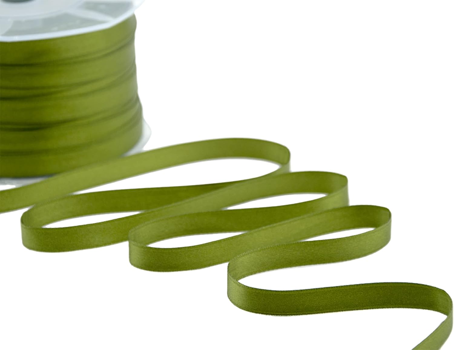 Furlanis Ribbon, Musk Green, 10mm x 100m