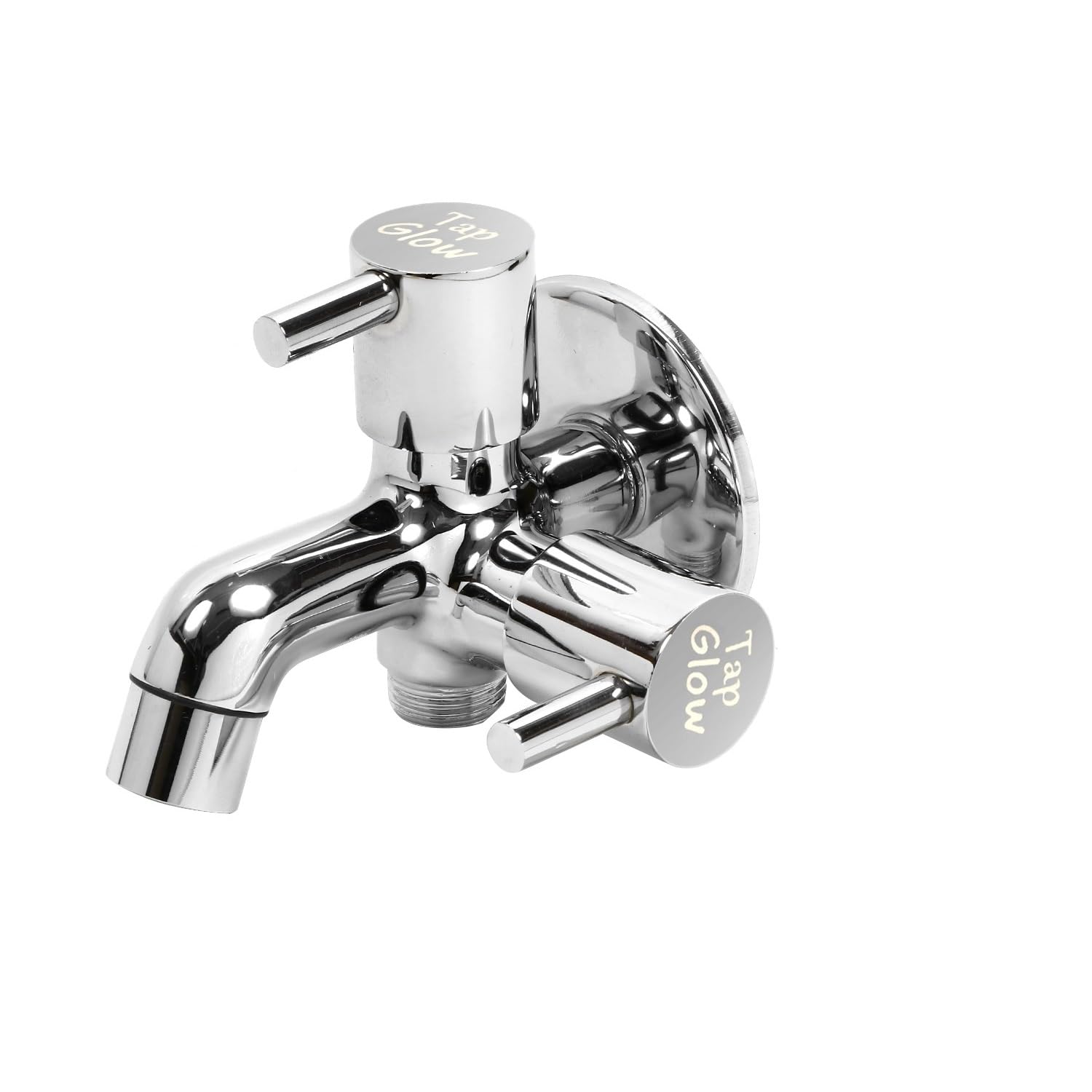 Tapglow Turbo 2 in 1 bib Cock with Wall Flange Pack of -1 (B0C55KGKR4) Amazon Price History, Amazon Price Tracker