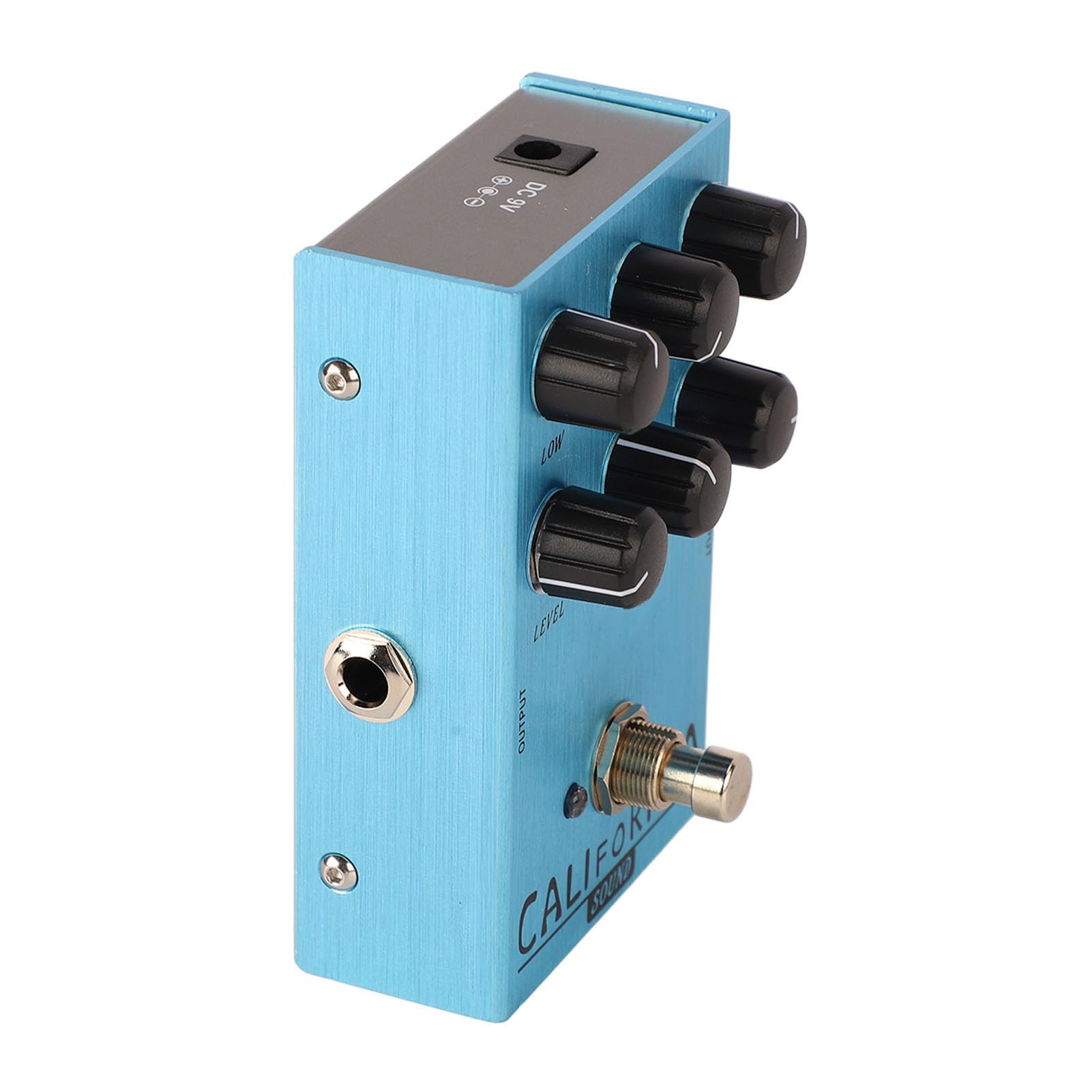 Pedale di Distorsione, Pedale per Effetti per Chitarra Elettrica, Dimensioni Adatte, Layout Compatto della Manopola con Funzioni Multiple per Performance di Chitarra (AN 32