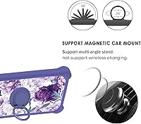 Vista 4 de Funda para Xiaomi Redmi Note 10s compatible con Xiaomi Redmi Note 10s Funda de teléfono [con protector de pantalla de vidrio templado]