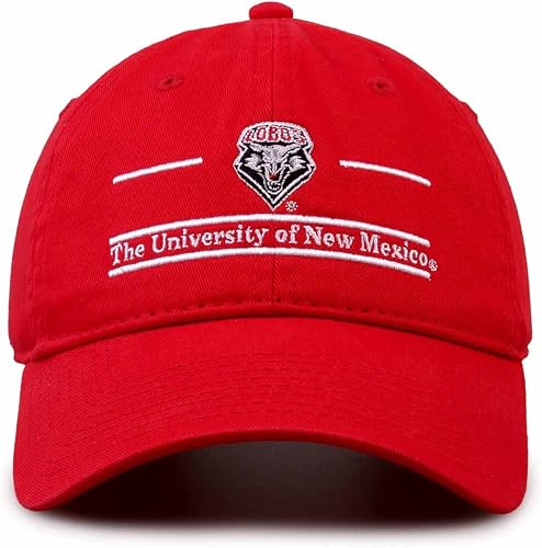 The Game NCAA Sombrero de bar para adultos, sarga lavada para prendas de vestir, diseño bordado, realza tu estilo y muestra tu espíritu de equipo