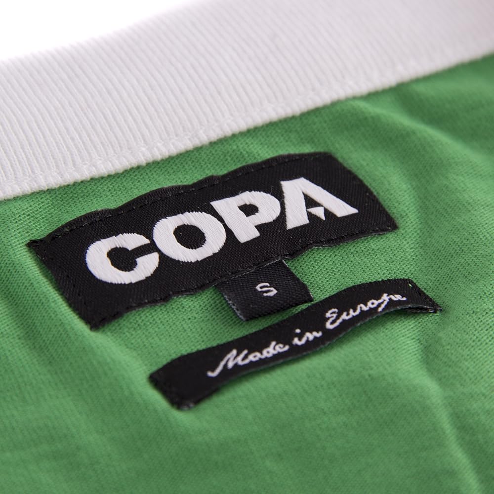 COPA - Maglia Calcio Retro - Irlanda 1965 - Uomo - XS - Verde