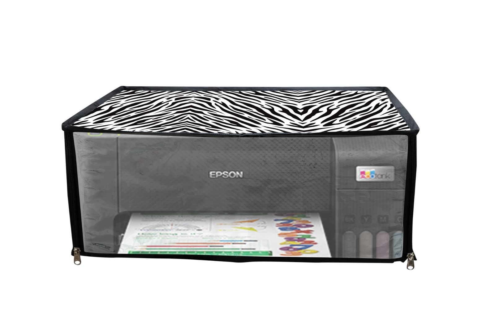 HomeStore-YEP Printer Cover Compatible for Epson L3250 All-in-One Ink Tank Color with Zipper for Dust Protection Zebra Print (B0C6H1KD88) Amazon Price History, Amazon Price Tracker