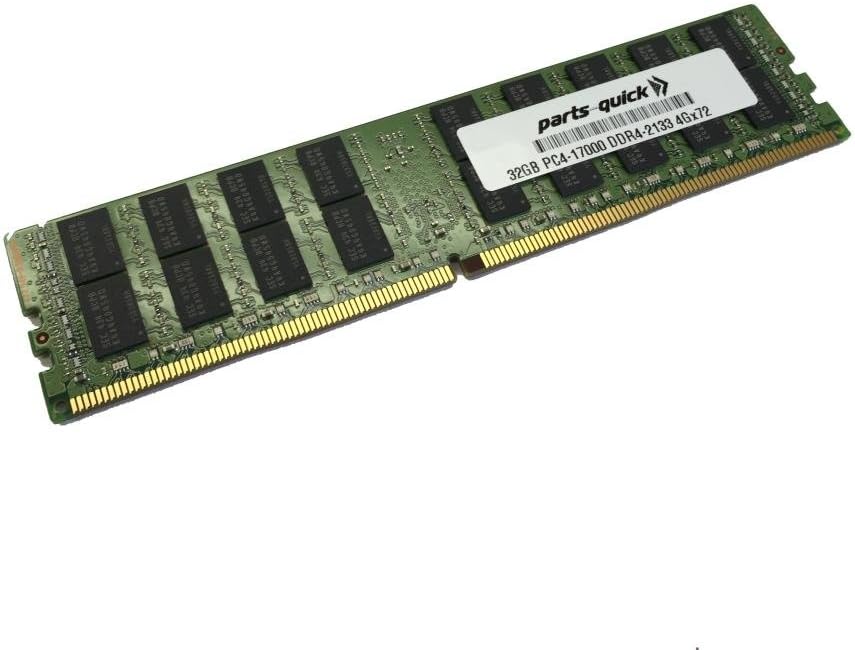 parts-quick 32Gb Memory For Supermicro Superserver 2028Tp-Decr Ddr4 Pc4-17000 2133 Mhz Lrdimm Ram (Parts-Quick Brand)