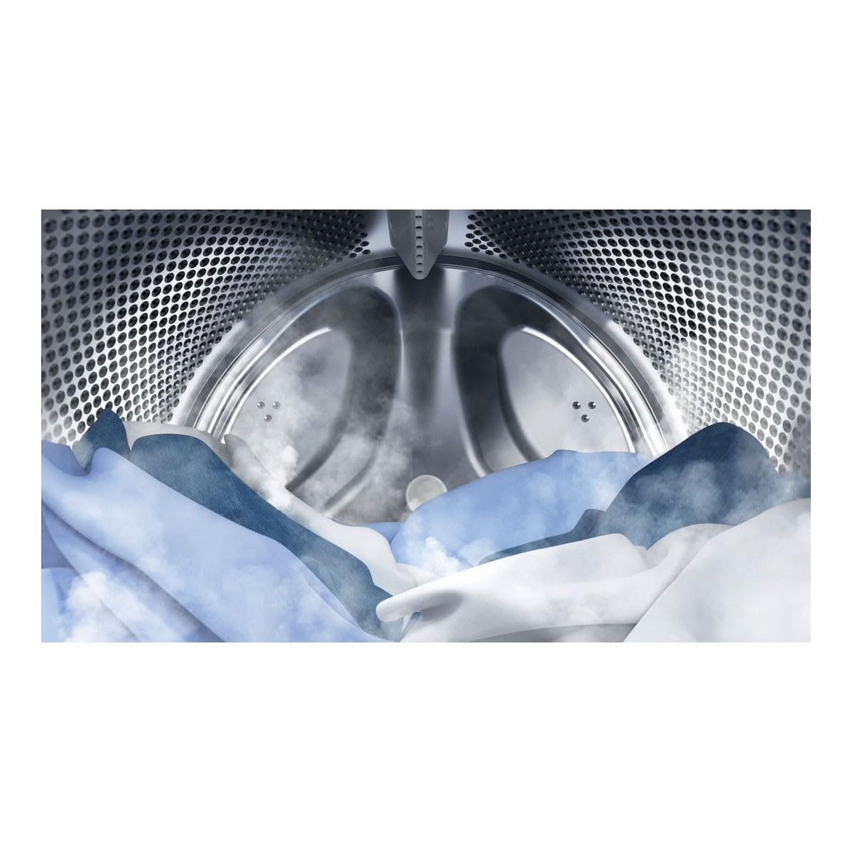 Lavadora frontal Indesit de 8 kg y 1.400 rpm - BWE 81496X WSV SPT