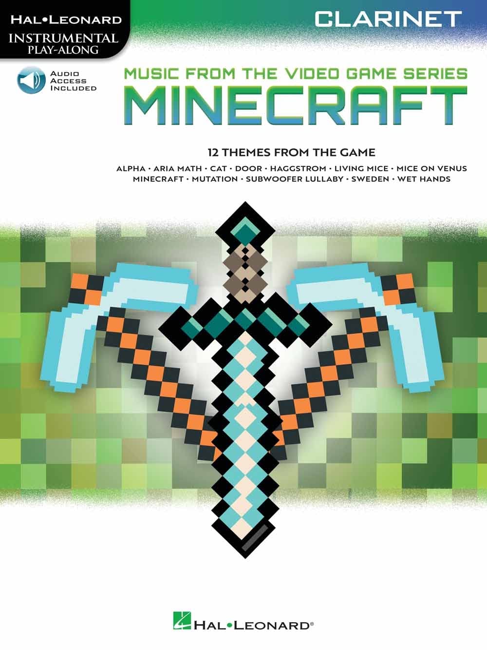 Minecraft - Instrumental Play-Along for Clarinet (Book/Online Audio) (Music from the Video Game Series)
