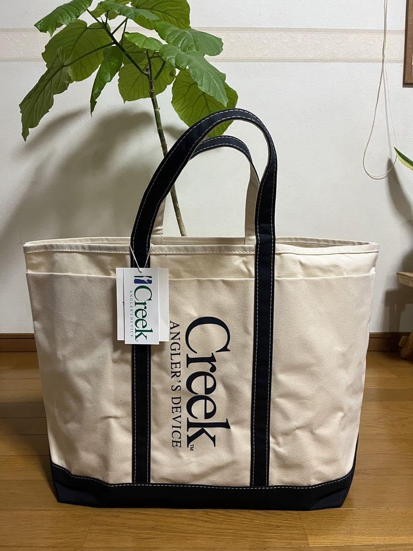 Amazon.co.jp: Creek×This is an Base Field Tote XL : ファッション