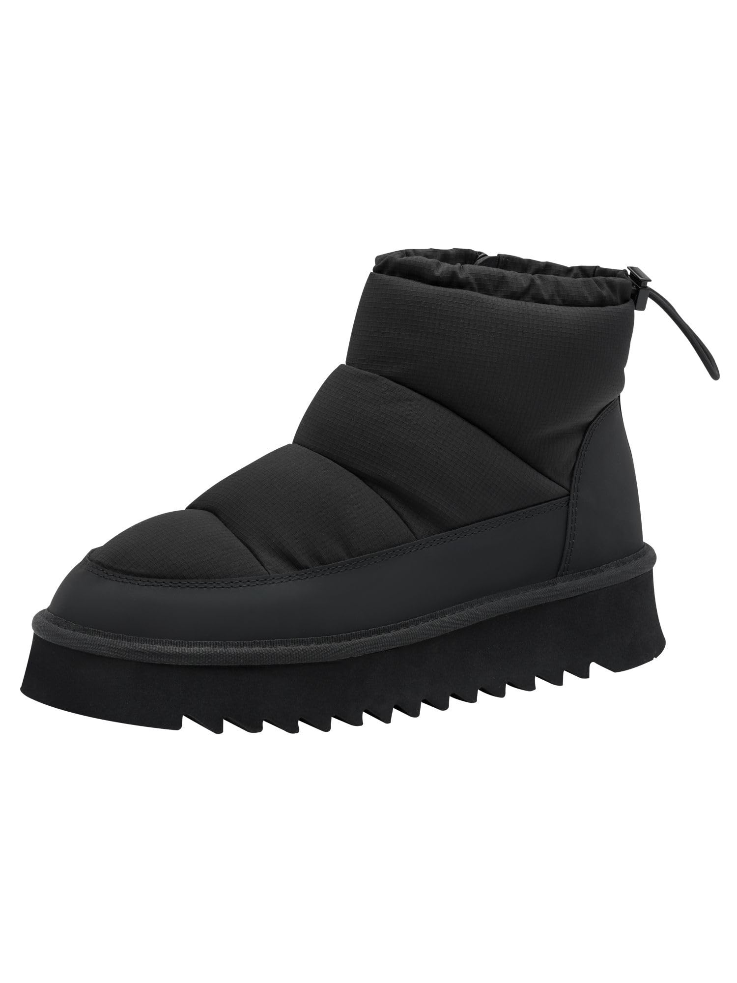 Tamaris Women's WL Boot 1-26810-45 Snow Boots, Black Uni, 41 EU, Plain black, 8 UK