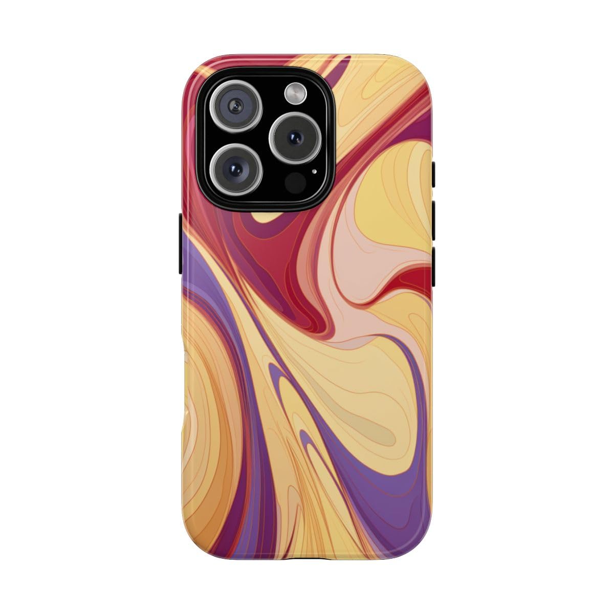 Coque iPhone 16 Pro jaune rigide pour protéger des rayures avec style - 5