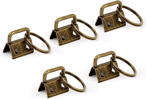 Vista 83 de SPEEDWOX Accesorios para llavero con anillo dividido, juego de correas para manualidades