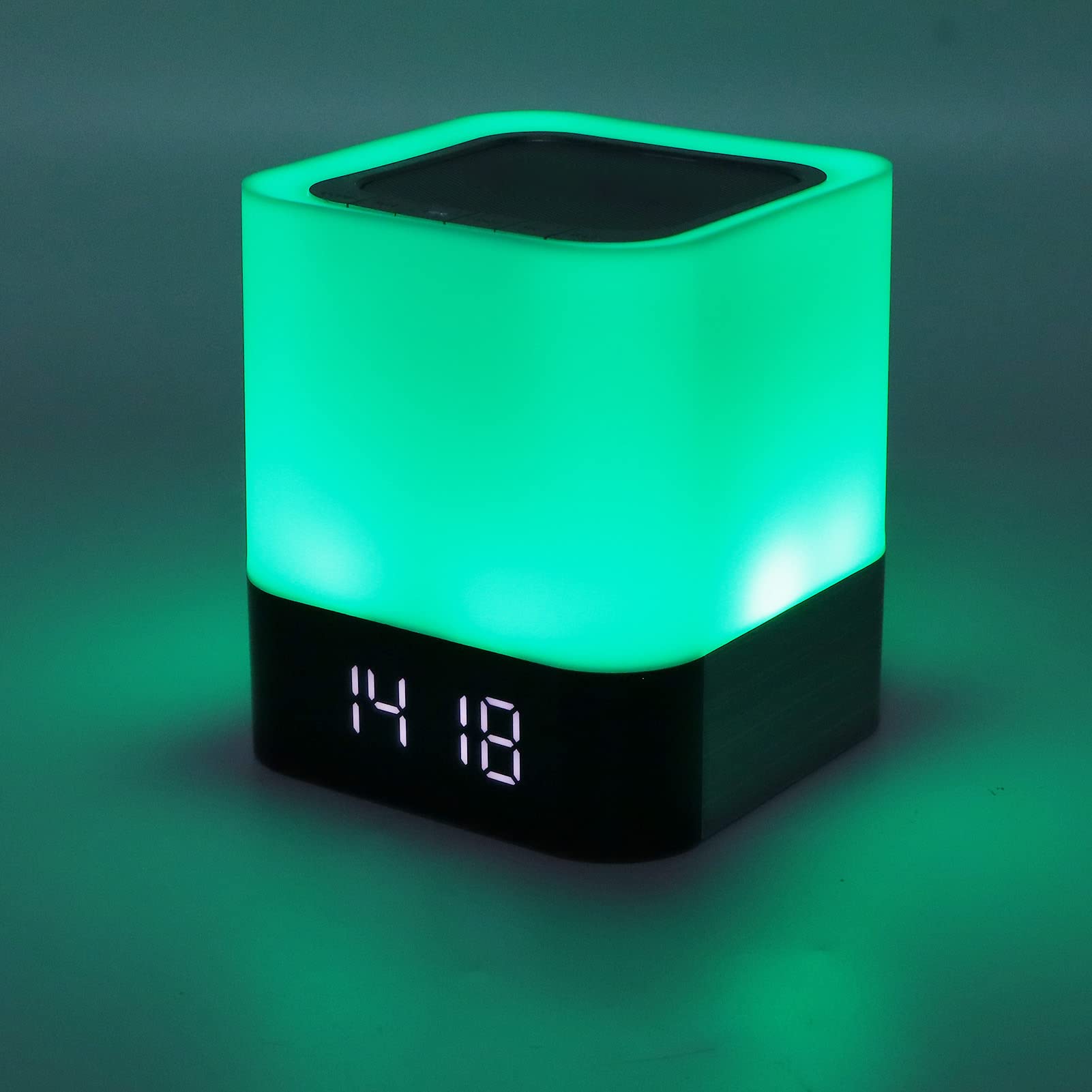 Altoparlante Sveglia Bluetooth con Luce LED Touch Control per la Lettura del Tempo Libero e la Camera dei Bambini, Design Portatile