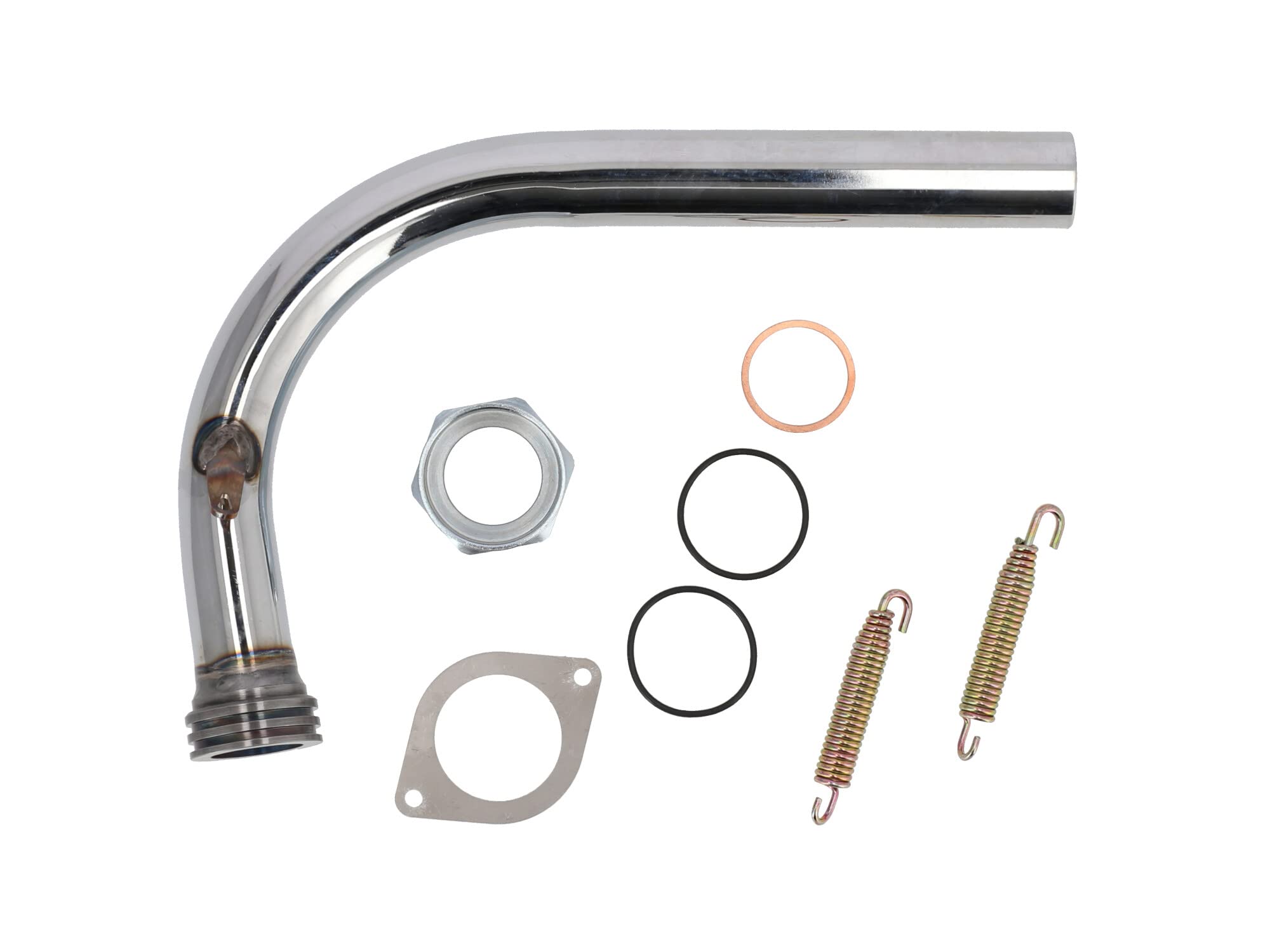 Krümmer mit Kalotte für Simson KR51/1 Schwalbe SR4-2 Star SR4-3 Sp