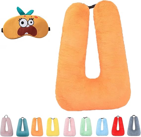 DENGWANG Traveling Car Pillow for Kids, Traveling Car