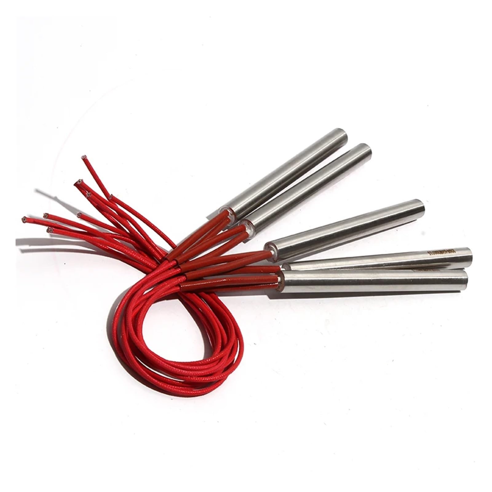 SSIMOO Resistenze a Cartuccia 5 Pezzi 20mm 38/40/42/45/48mm for Riscaldamento Saldatura stampi AC110V/220V/380V 190W-240W 201SUS Kindly (Size : 110V, Color : 240W 20x48mm)