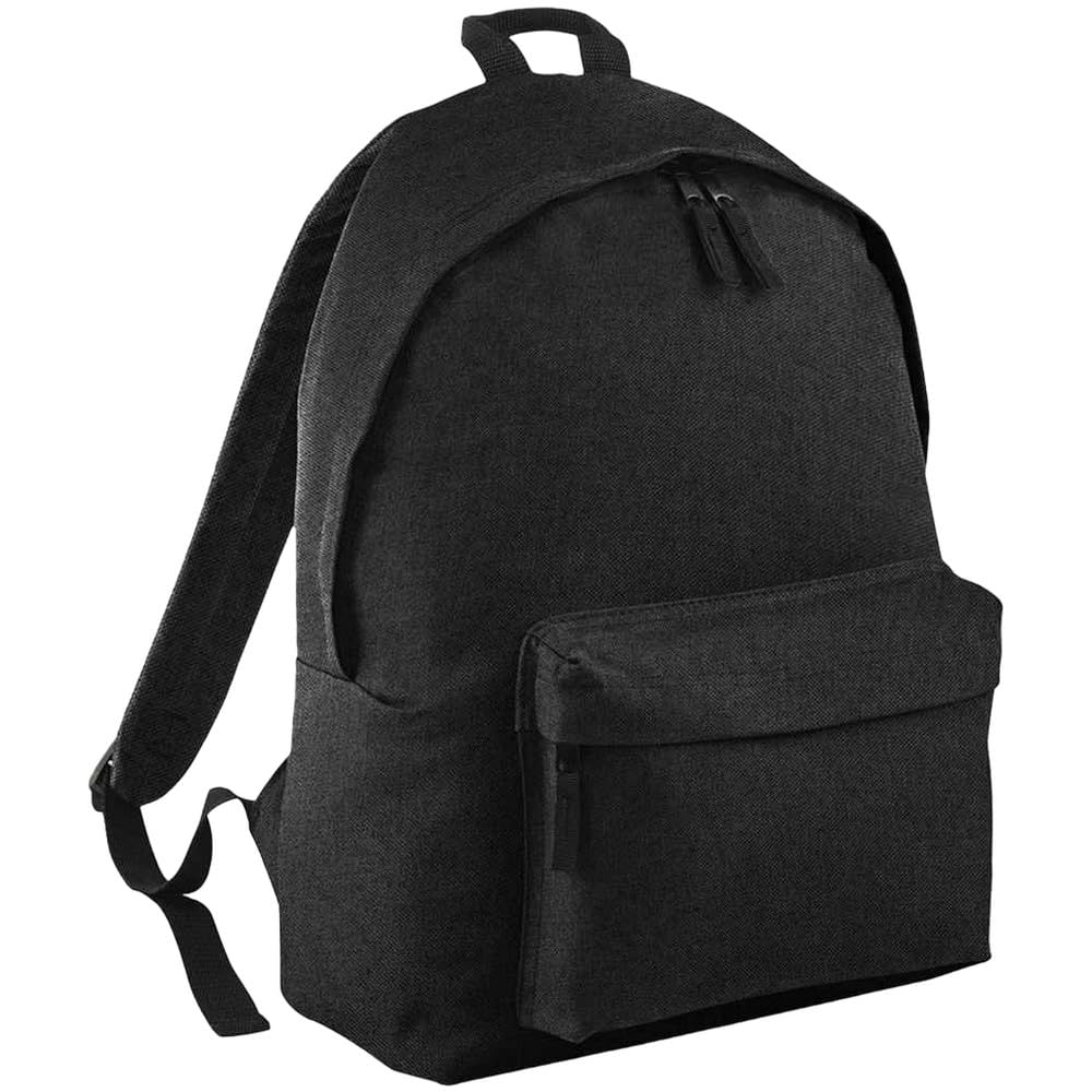Bagbase - Anthracite Gym Backpack And School Bag - Travel Essentials, For Men And For Women - 100% Recycled Polyester Sports Bag And Work Backpack