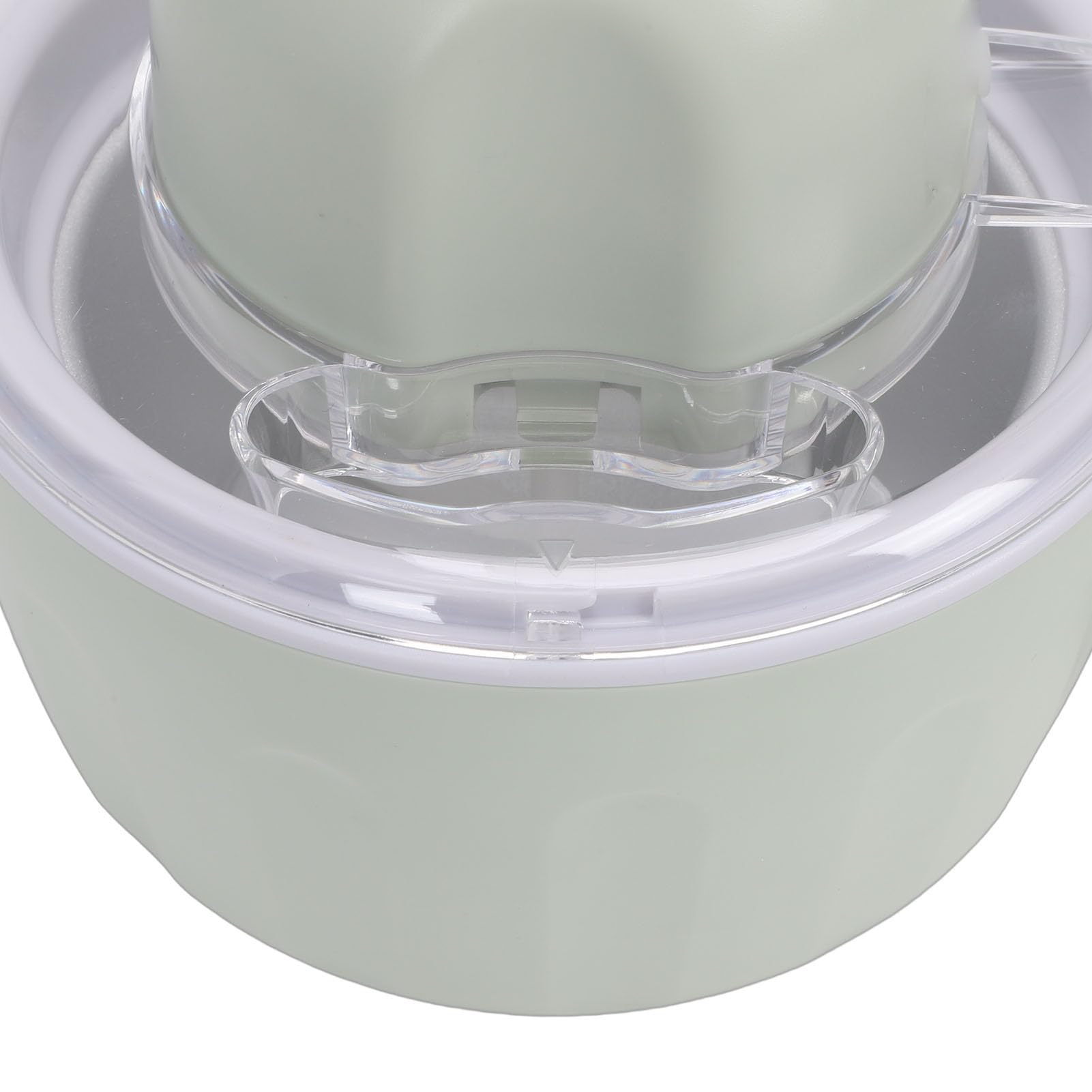 Asixxsix Gelatiera, 500 ml, elettrica, portatile, automatica, in materiale sicuro, multifunzionale, divertente, elettrodomestico da per bambini, piccole cucine
