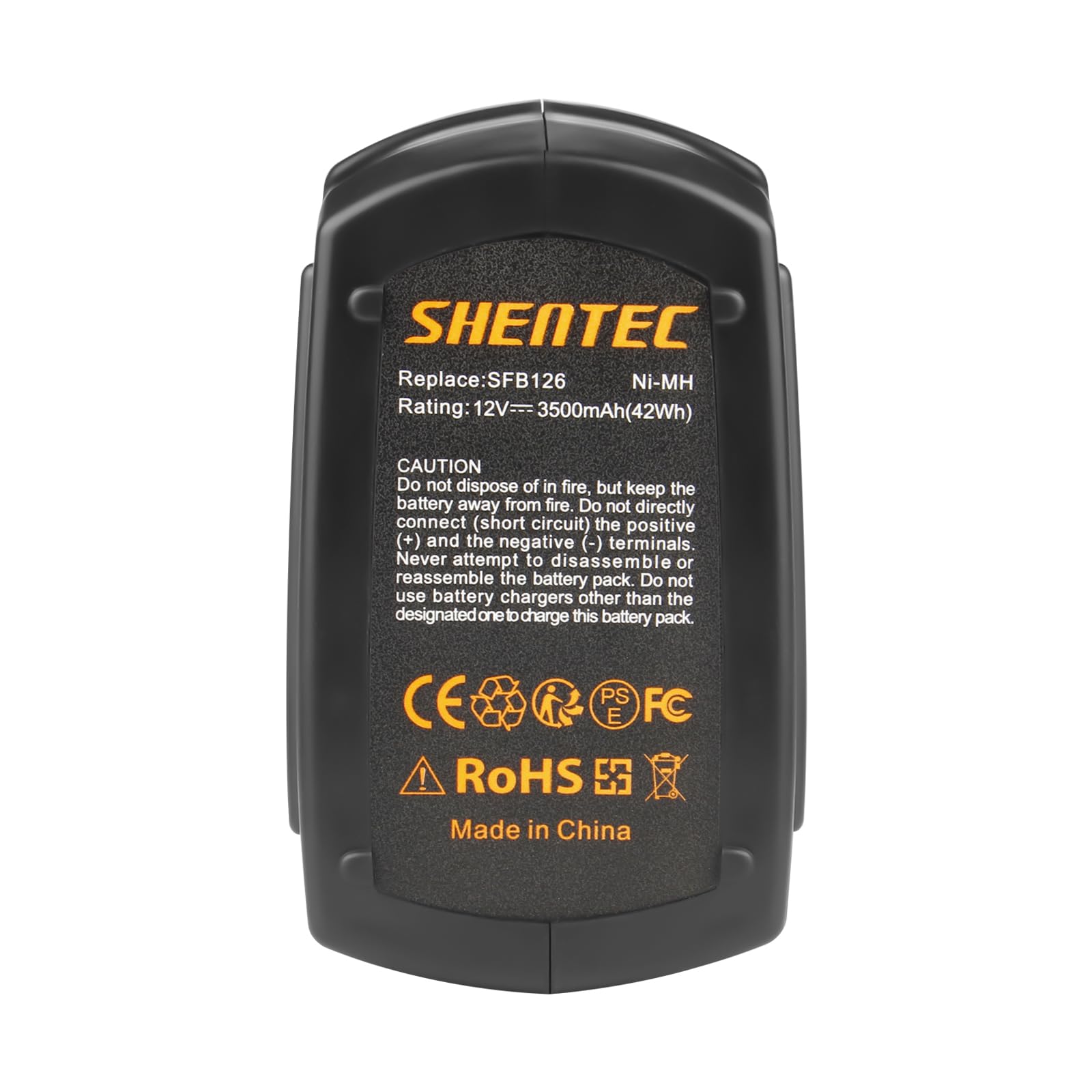 Shentec Batería Ni-MH de 12V 3500mAh, Compatible con Hilti SB12,SF120-A,SF121-A,SID 121-A,SFL 12/15 Flashlight de Repuesto para Hilti SFB121,SFB126,SFB126A