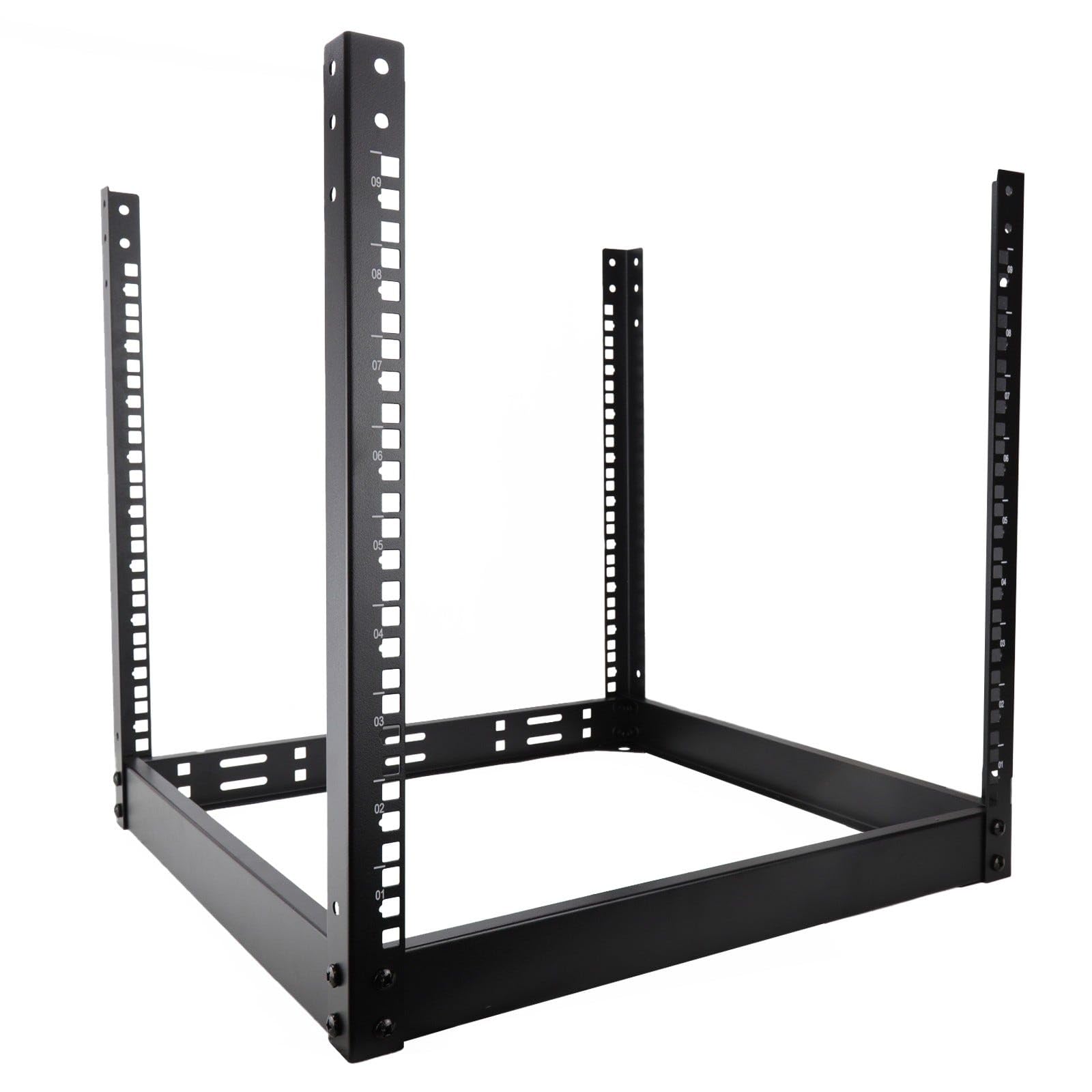 kenable 48,3 cm (19 Zoll) Offener Rack 9U Rahmen Datenschrank PDU/Netzwerk/Panel/Switch Büro/Studio