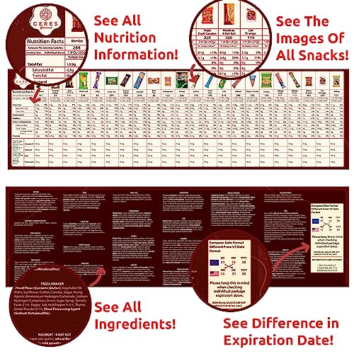 Ceres Gourmet International Exotic Snack Box Variety Pack thumb #8