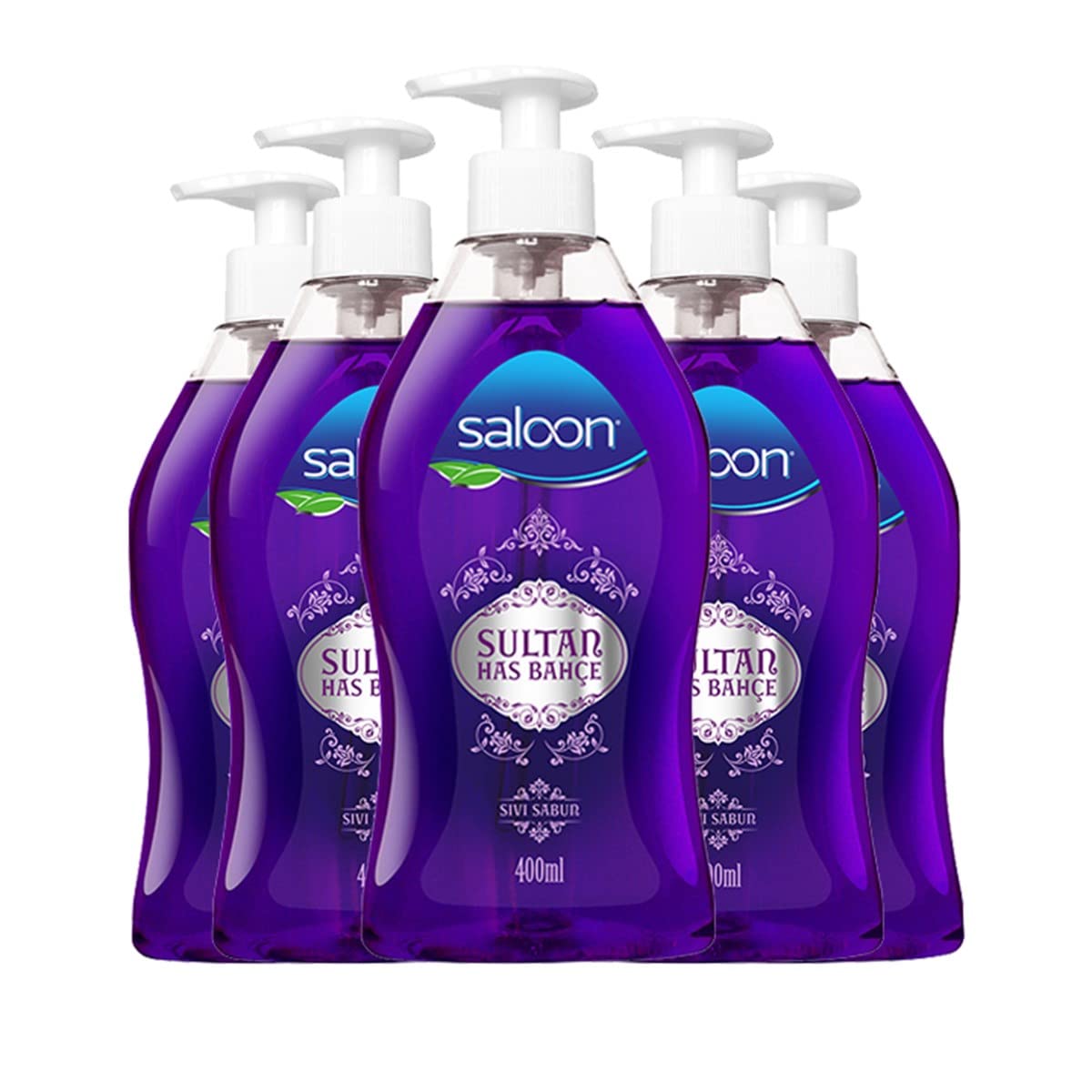 Saloon Sıvı Sabun 400 ml Sultan Has Bahçe X 6'lı Paket