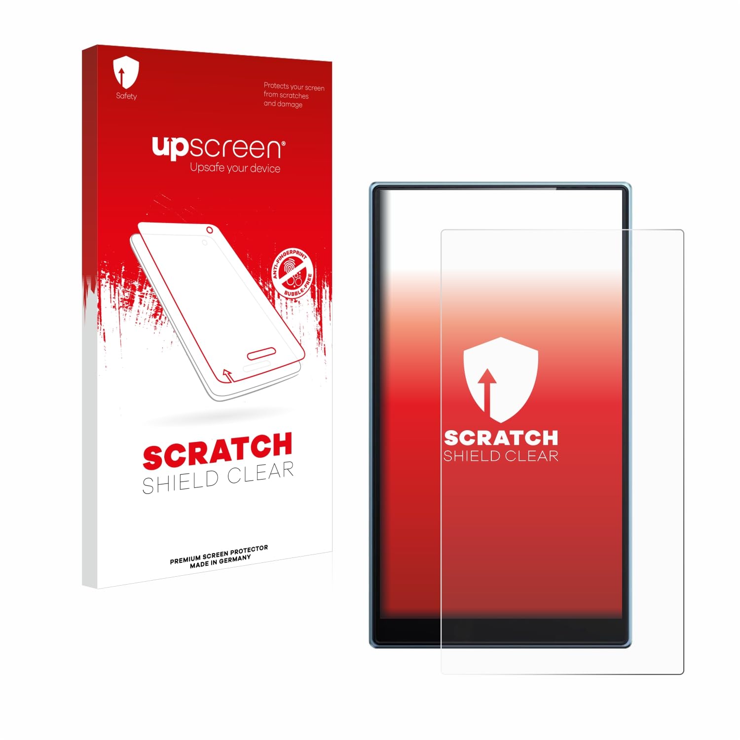 upscreen Scratch Shield Screen Protector Compatible with FiiO JM21 - HD-Clear, Anti-Fingerprint