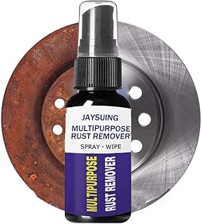 RustOut Instant Remover Spray 100ML - Rust Stain Remover - Easily Clean - For Metal Parts, Rollers, Door Hinges and Brake Parts, Anti Corrosion and Anti Rust, For RVs, Boats, Cars (B)